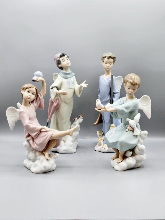 4 Lladro Season Angels in Boxes (1 of 13)
