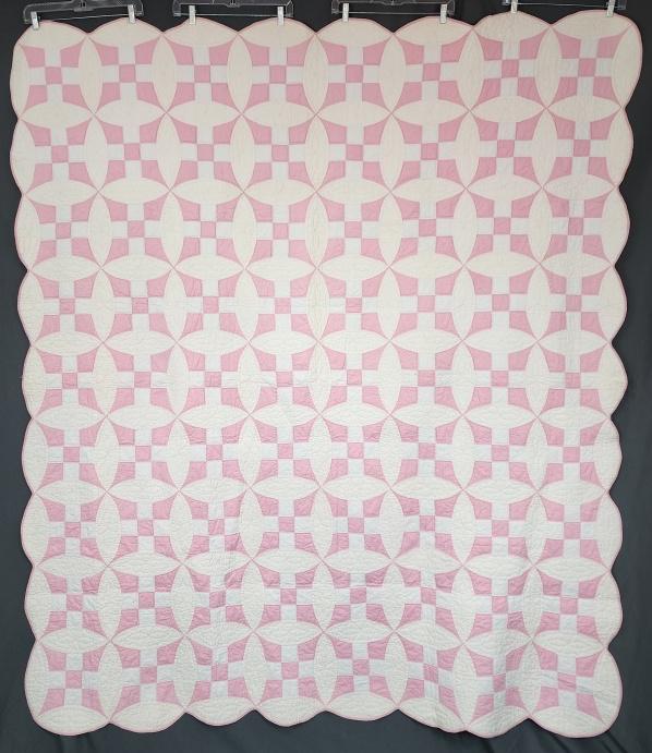 Vintage c1930s Improved Nine Patch Quilt (1 of 8)