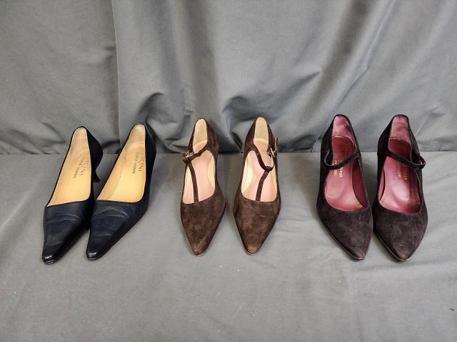 3 Pairs of Women's Designer High Heeled Shoes (1 of 18)