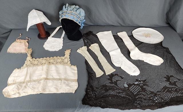 Misc Antique Silk and Lace, Tatting, Accessories (1 of 19)