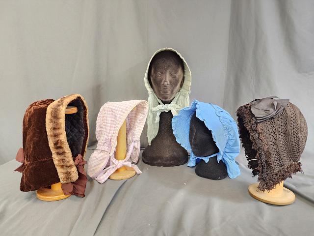 Group of 5 Antique Bonnets (1 of 15)