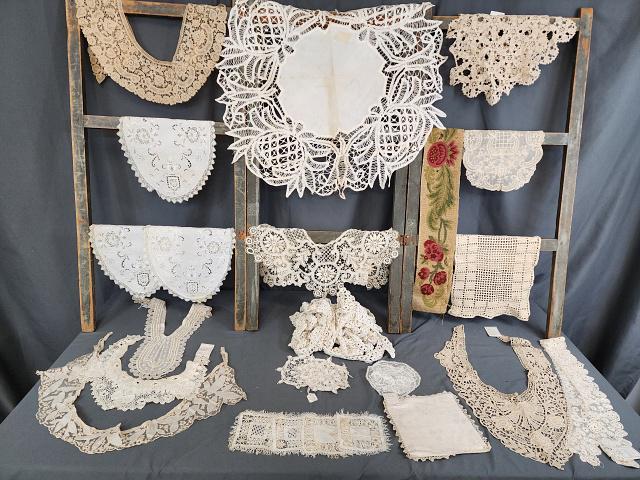 Group of Vintage Lace Doilies, Collars & More (1 of 20)