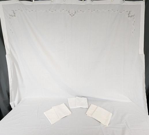 Vintage Springmaid Wondercale Sheet, Pillowcases (1 of 14)