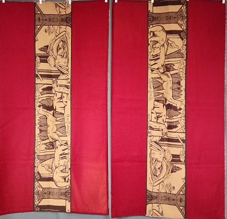 Pair of Vintage Wool Camp Blanket Panels (1 of 9)