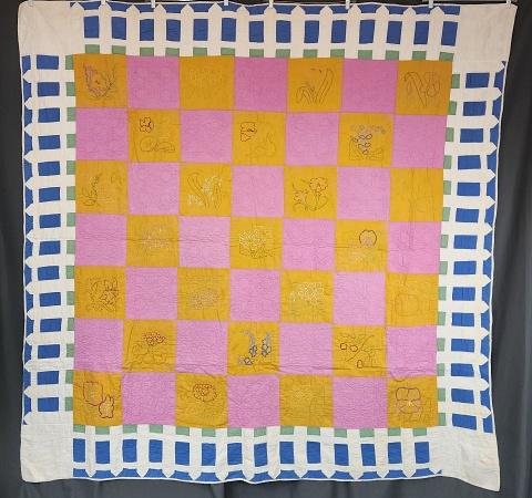 Vintage 1930 Ruby McKim Quilt (1 of 10)