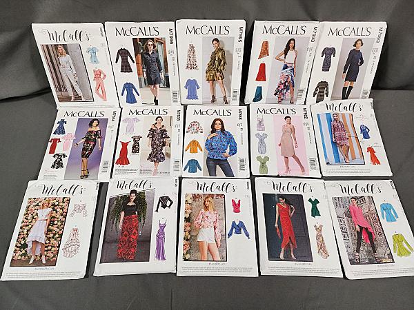15 Uncut McCall's Sewing Patterns Sizes L-XL (1 of 17)