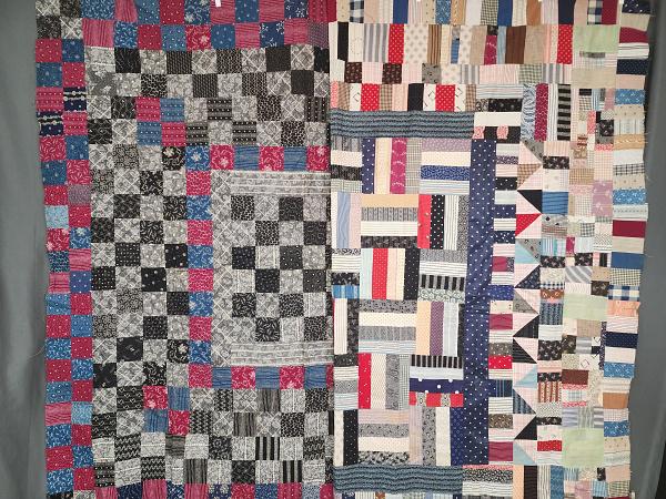 2 Antique 19th C Medallion Quilt Tops (1 of 19)