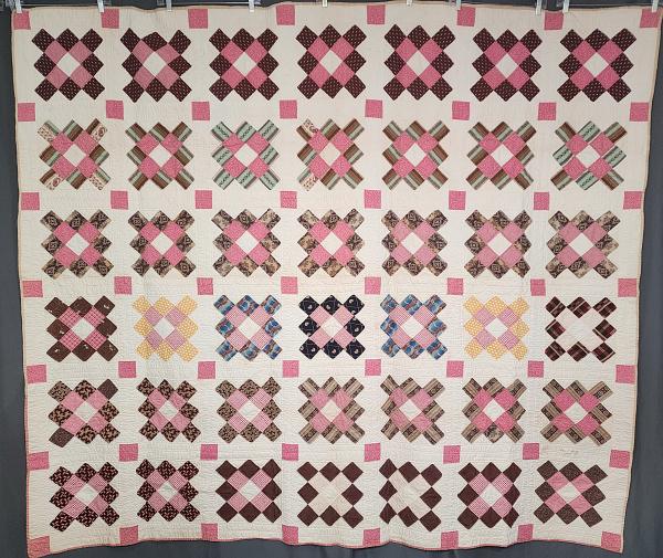 Antique 1861 Album Block Quilt (1 of 12)