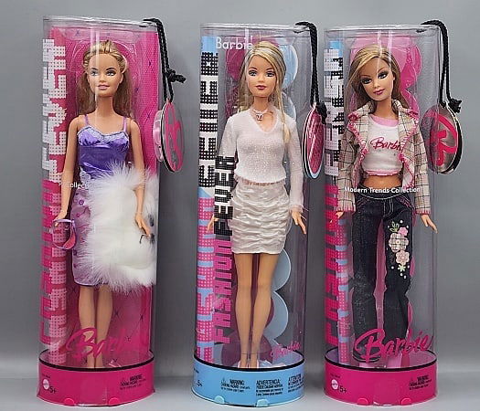 Barbie fashion sales fever 2005