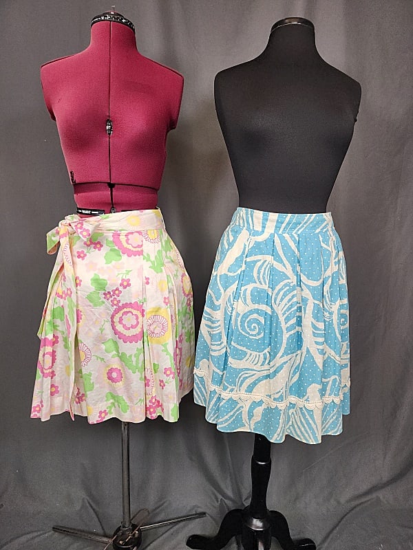 2 Vintage Lilly Pulitzer Skirts (1 of 11)