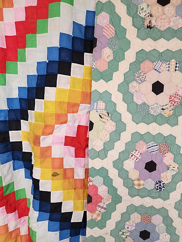 2 Vintage Quilts As Is (1 of 16)