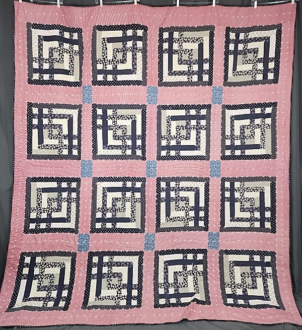 20th Century Maze Block Quilt (1 of 5)