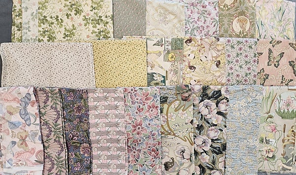 6lbs of Cotton Quilt Fabrics-William Morris (1 of 10)