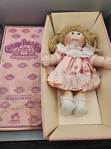 1984 Cabbage Cabbage Patch Kid Dolls Worth Vintage 1984 Porcelain