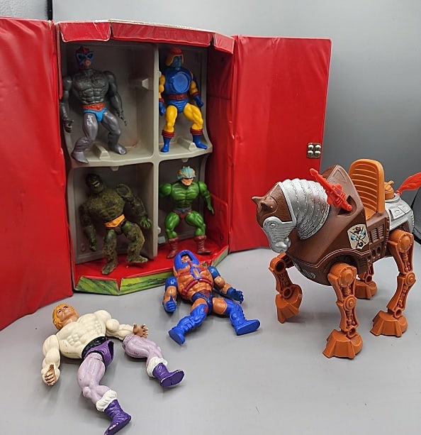 Vintage 1980s HeMan Figures, more (1 of 14)