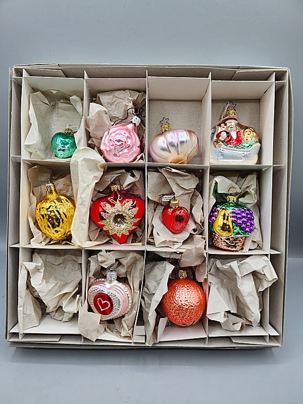 10 Old World German Glass Ornaments (1 of 5)