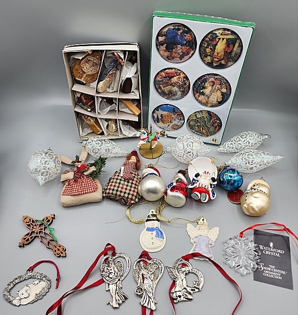 Christmas Ornaments - Lenox, Adler, Gorham (1 of 16)