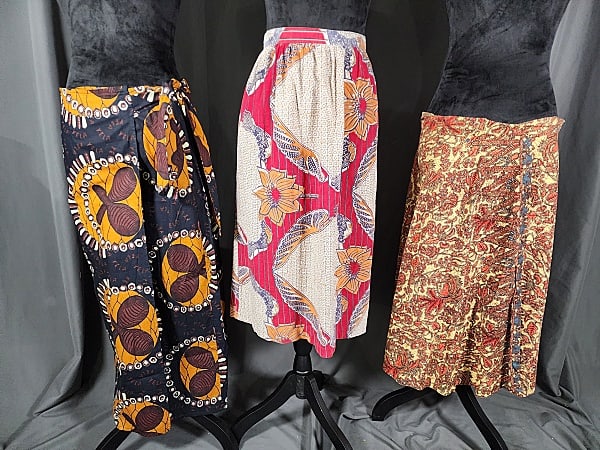 3 Vintage African Skirts (1 of 13)