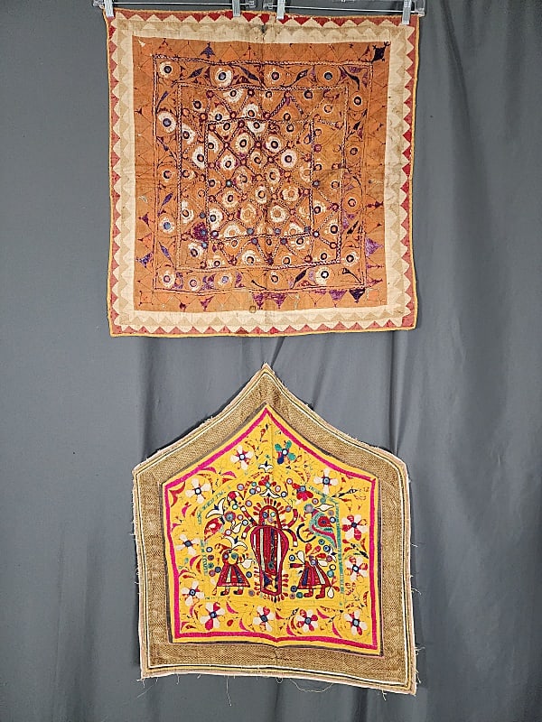 2 Antique Suzani Textiles (1 of 15)