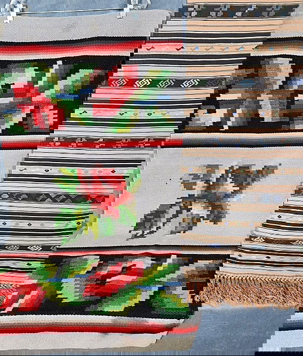 2 Vintage Eastern European Woven Textiles (1 of 14)