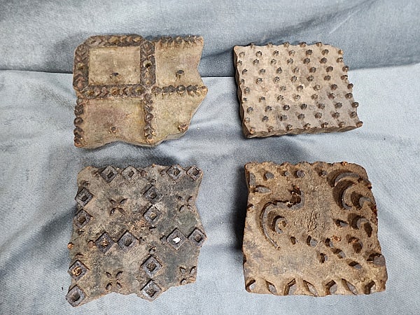 4 Antique Wood Blocks Group 5 (1 of 11)