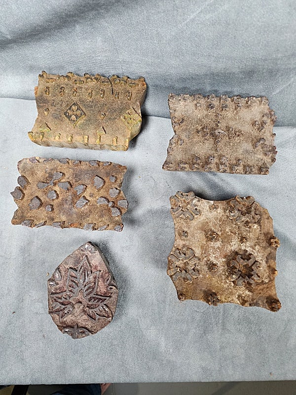 5 Antique Wood Blocks Group 6 (1 of 15)