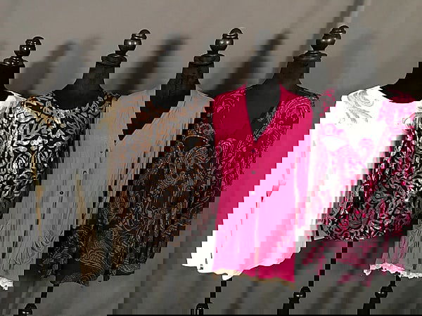 Group of 4 Ladies Cardigans and Tops-Joan Rivers and More (1 of 19)