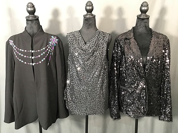 Group of 3 Ladies Tops- Bob Mackie and More (1 of 10)