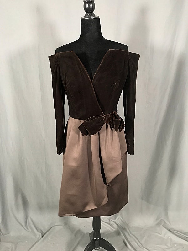 Ladies Evening Dress c1980- Victor Costa (1 of 11)