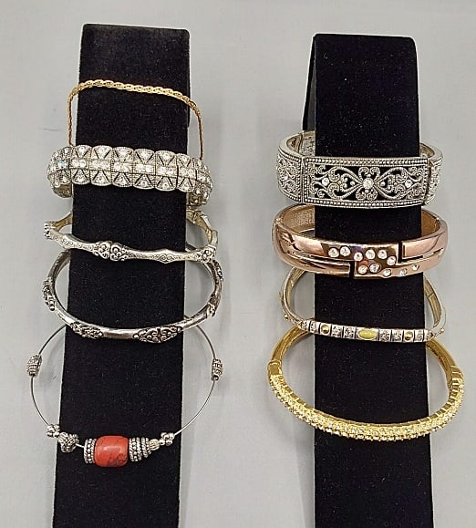 Large Group of Bracelets and Bangles (1 of 19)