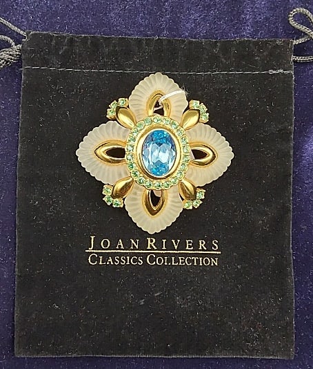 Large Quatrefoil Brooch by Joan Rivers (1 of 3)