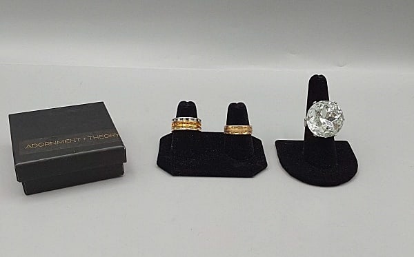 Group of 5 Fashion Rings-Joan Rivers and More (1 of 19)
