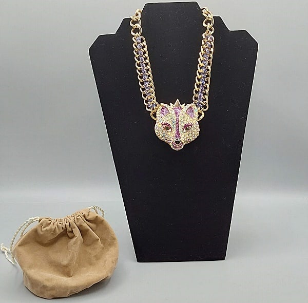 Fabulous Princess Fox Necklace by Betsey Johnson (1 of 6)