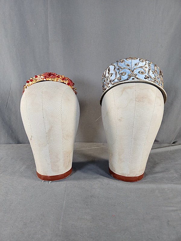 Pair of Vintage c1960 Embellished Hats-Green Room Millinery Bloomingdales and More (1 of 15)