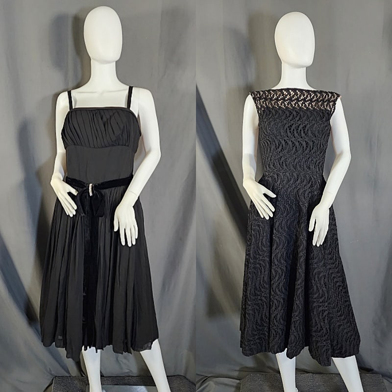 2 Vintage Black Cocktail Dresses - Suzy Perette, more (1 of 19)