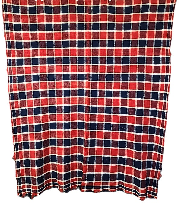 Antique Early American Point Twill Blanket (1 of 9)