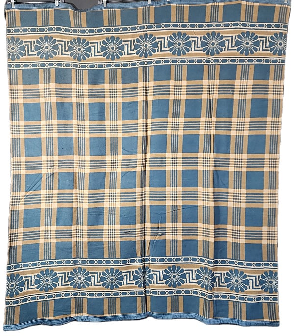 1 Vintage c1950 Woven Camp Blanket (1 of 7)