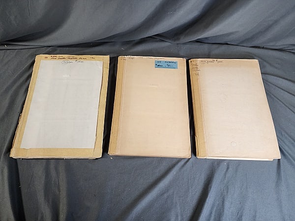 3 Large Antique Textile Swatch Books-Silks (1 of 20)