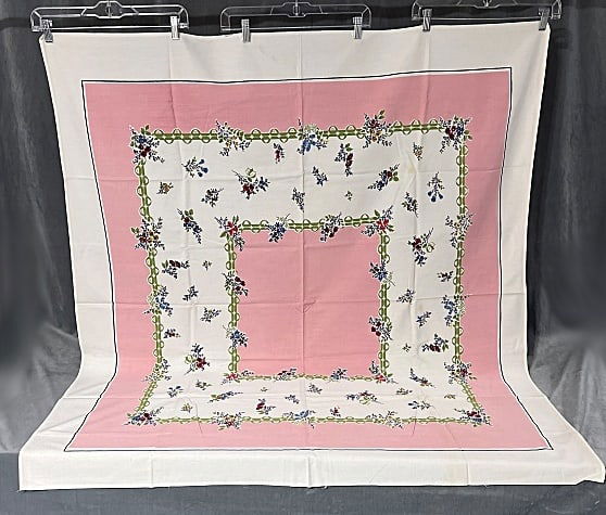 3 Vintage Printed Tablecloth - Floral (1 of 19)