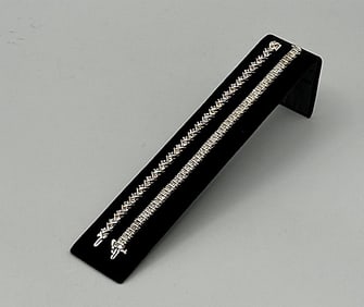 2 Gold and Diamond Tennis Bracelets