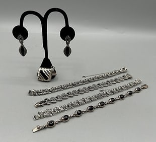 Group of Sterling Jewelry-Vintage and More