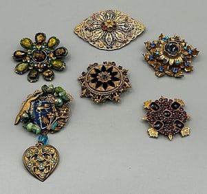 6 Brooches and More