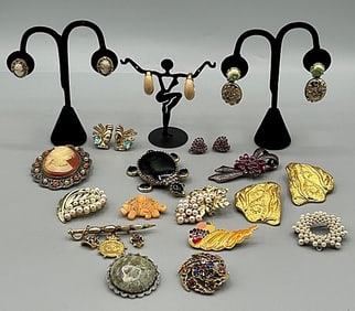 Large Group of Costume Jewelry-Vintage and More