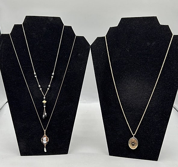 3 14k Necklaces-Vintage and More (1 of 14)
