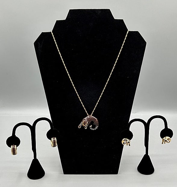 Group of 14k Leopard Themed Jewelry (1 of 16)