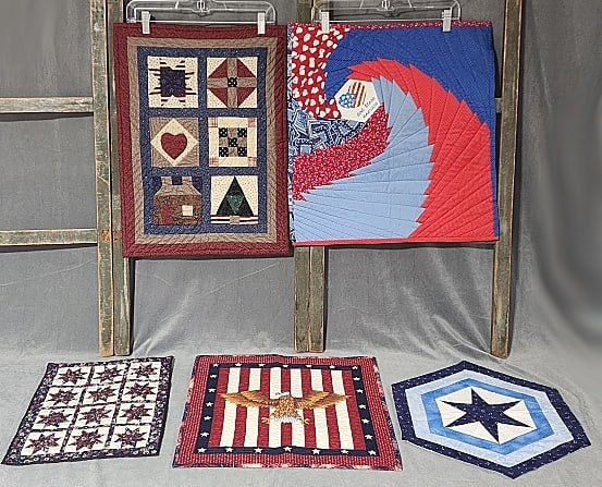 5 Contemporary Americana Art Quilts (1 of 14)