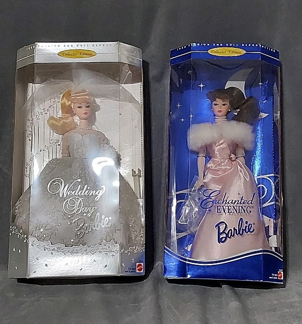 2 Collectors Edition Reproduction Barbie Dolls (1 of 17)