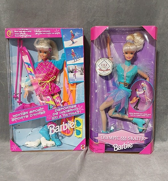 Olympic Skater Barbie and Winter Sport Barbie (1 of 20)