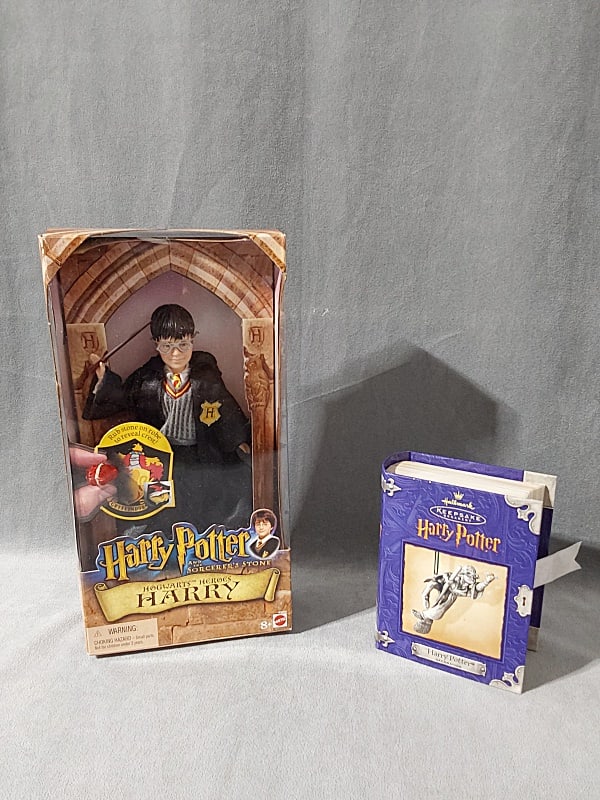 Harry Potter Doll Figure and Pewter Keepsake Ornament (1 of 7)
