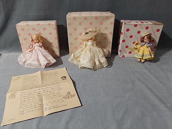 3 Nancy Ann Storybook Dolls - Mixed (1 of 14)